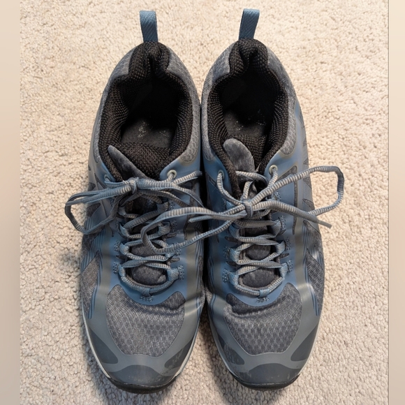 Merrell Womens Size 10 Siren Edge 3 Trail Hiking Shoes Sneakers Gray/Blue Vibram - Picture 7 of 14
